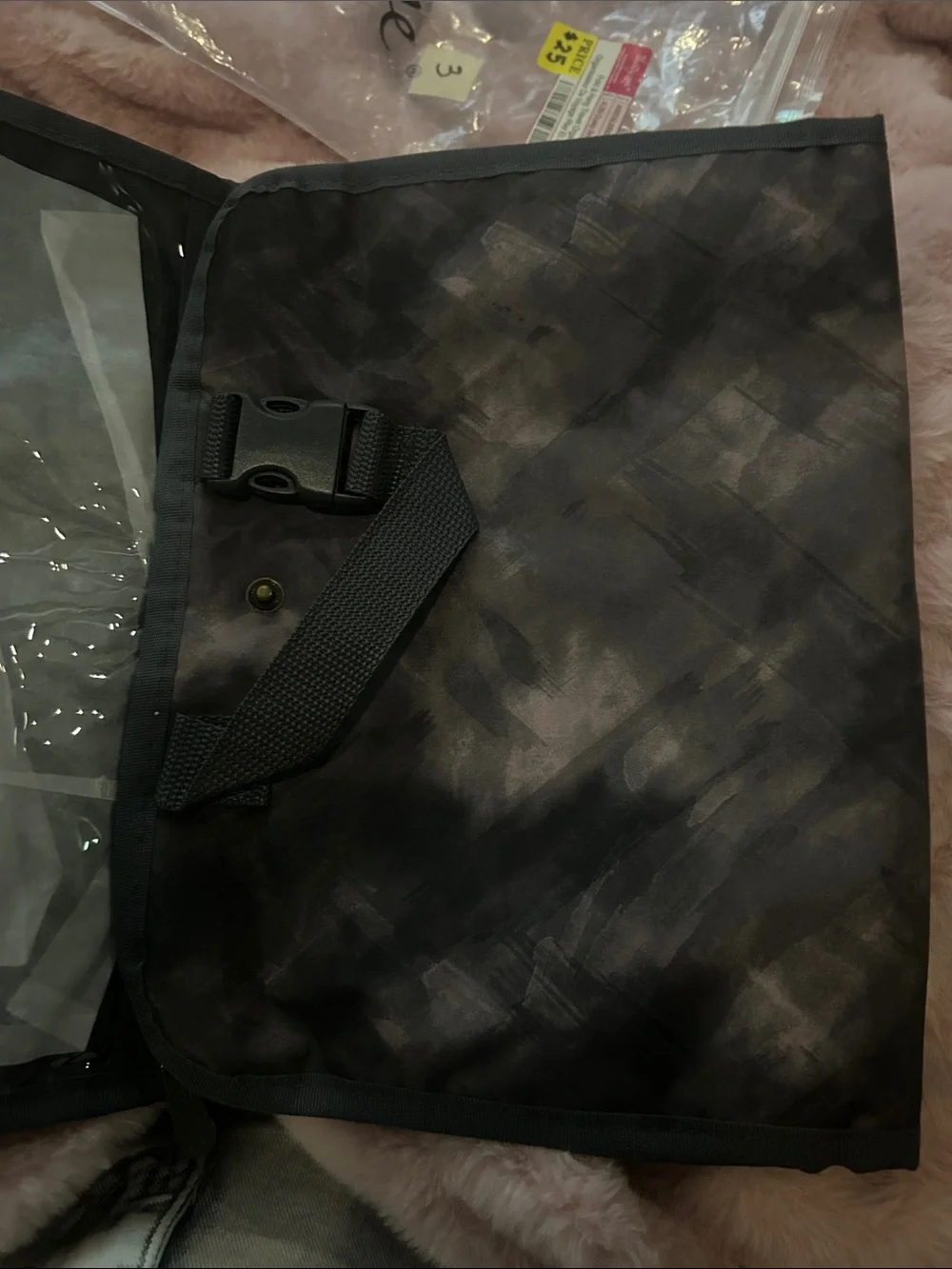 thirty-one Fold & Hang Travel Organizer in Gray and Purple